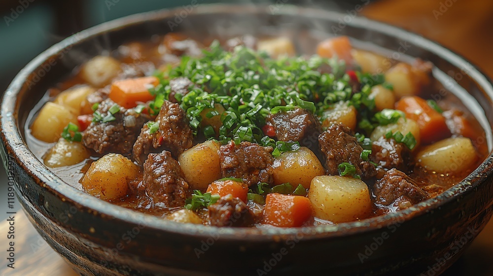 Hearty Beef Stew with Potatoes, Carrots, and Herbs Hearty Beef Stew with Potatoes, Carrots, and Herbs
