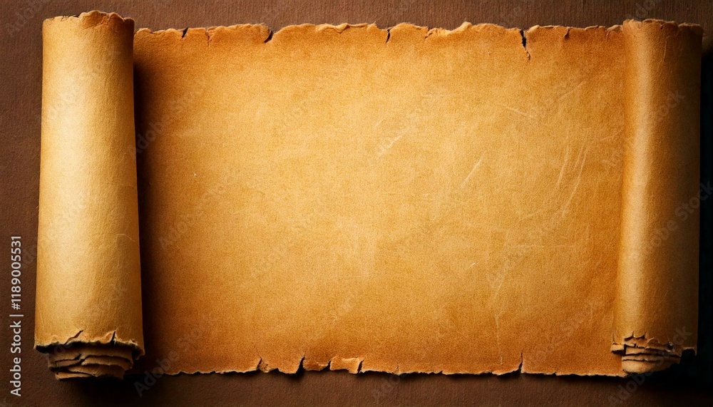 old paper scroll