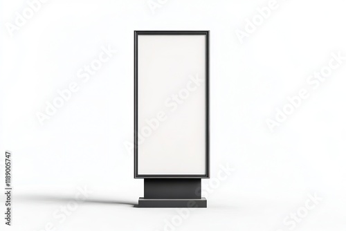 Blank Outdoor Advertising Billboard Mockup