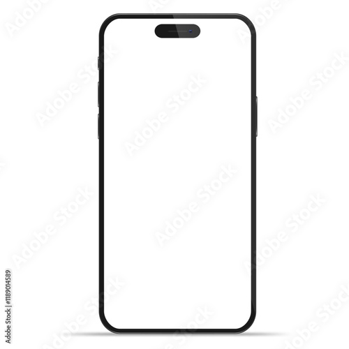 Mobile phone png overlay mockup .
