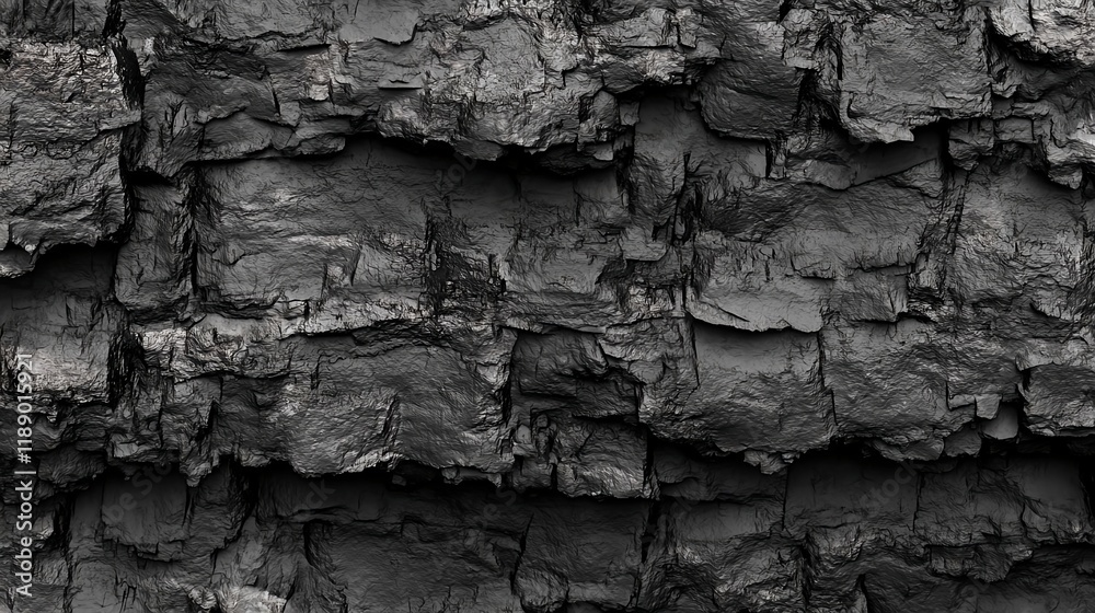 Fototapeta premium Smoky Grey Texture on Black Background for High-Quality Design Use