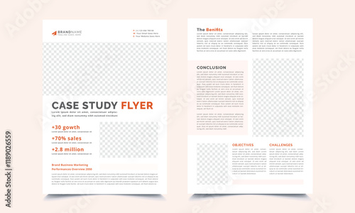Case Study Template A4 Size