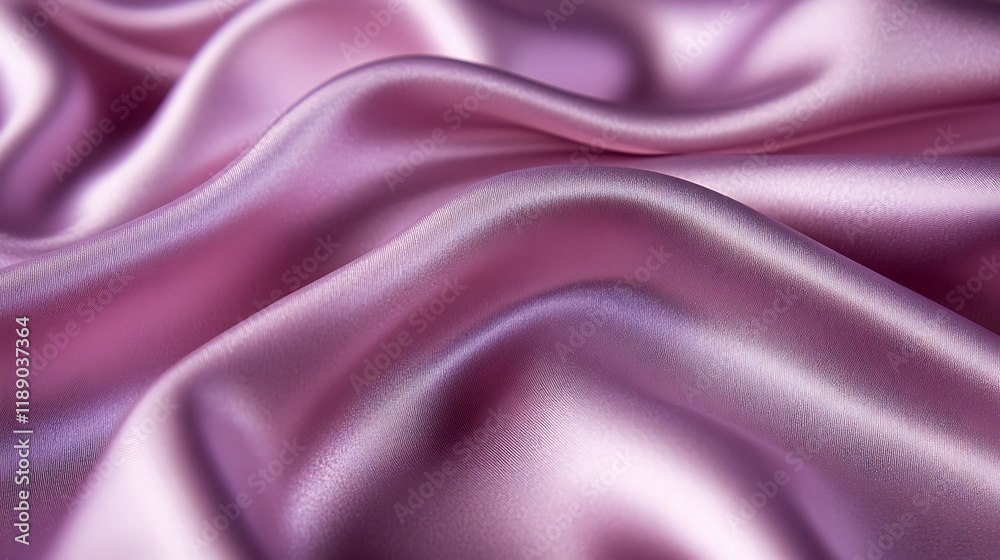 Fototapeta premium Luxurious Smooth Mauve Satin Fabric Texture for Elegant Backgrounds