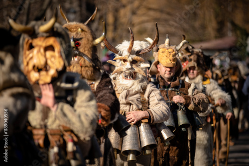 Masquerade festival in Sofia, Bulgaria