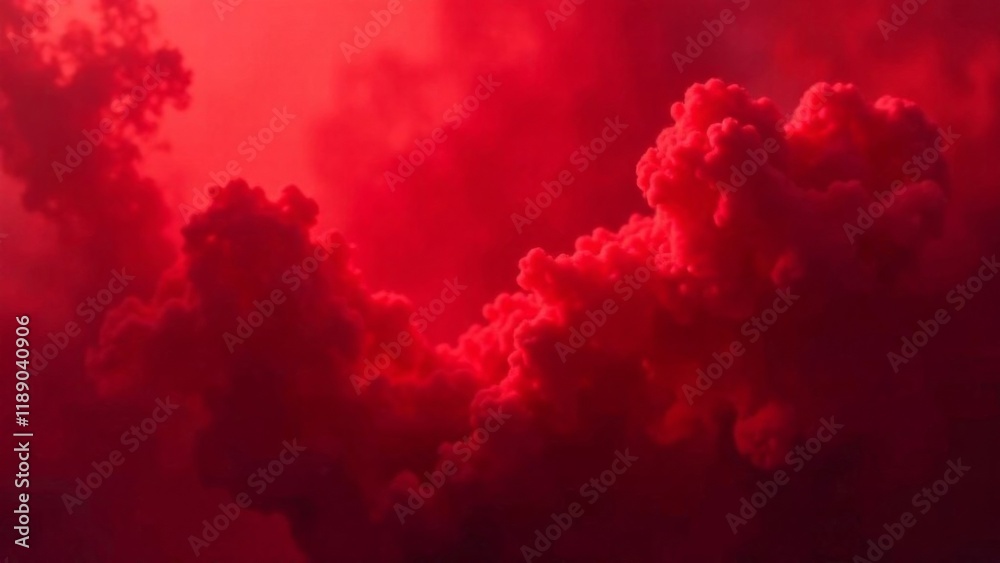 Fototapeta premium fire in the sky