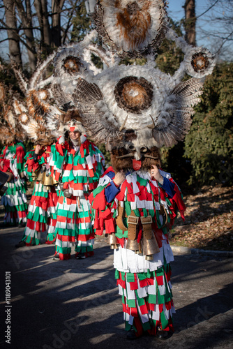 Masquerade festival in Sofia, Bulgaria