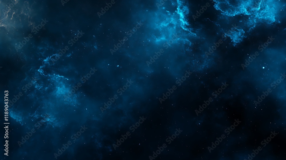 Fototapeta premium Celestial Nebula Deep Space Cosmic Background