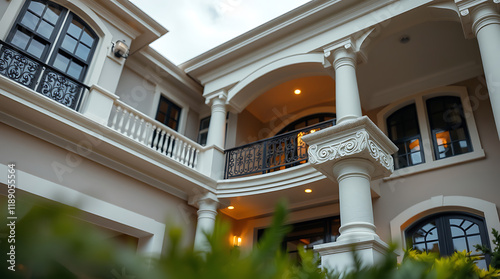 Luxury Mediterranean Mansion: Captivating Architectural Design and Elegance photo