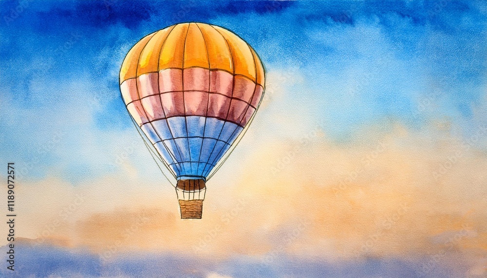 Fototapeta premium hot air balloon