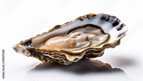 seashell isolated on white