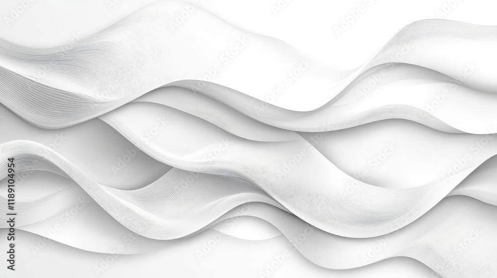 Minimalistic Monochrome Abstract Waves Seamless Texture Minimalistic Monochrome Abstract Waves Seamless Texture