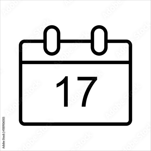 Calendar icons collection 1, 2, 3, 4, 5, 6, 7, 8, 9, 10, 11, 12, 13, 14, 15, 16, 17, 18, 19, 20, 21, 22, 23, 24, 25, 26, 27, 28, 29, 30. All days of yea. Vector illustration