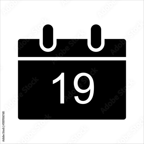 Calendar icons collection 1, 2, 3, 4, 5, 6, 7, 8, 9, 10, 11, 12, 13, 14, 15, 16, 17, 18, 19, 20, 21, 22, 23, 24, 25, 26, 27, 28, 29, 30. All days of yea. Vector illustration