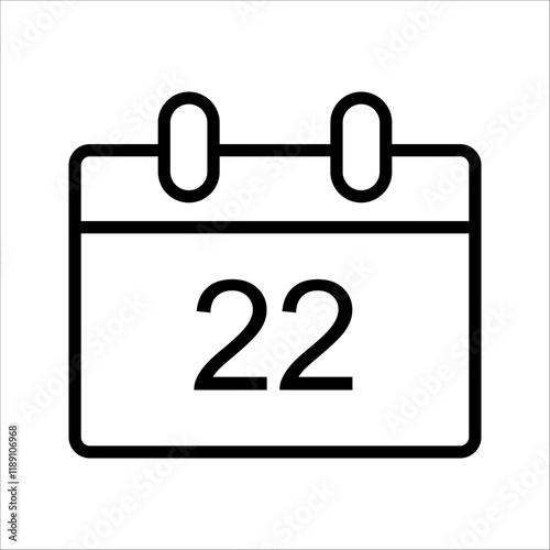 Calendar icons collection 1, 2, 3, 4, 5, 6, 7, 8, 9, 10, 11, 12, 13, 14, 15, 16, 17, 18, 19, 20, 21, 22, 23, 24, 25, 26, 27, 28, 29, 30. All days of yea. Vector illustration