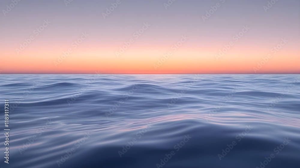 Gentle Wavy Gradient in Soft Pink and Purple Tones at Dusk Gentle Wavy Gradient in Soft Pink and Purple Tones at Dusk