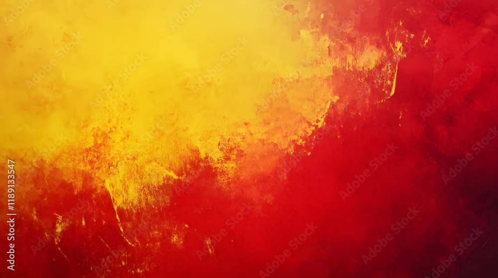 A red and yellow gradient background displays a vibrant grain effect. A red and yellow gradient background displays a vibrant grain effect.