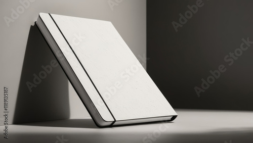 Stylish Brutalist Notebook with Minimal and Functional Design photo