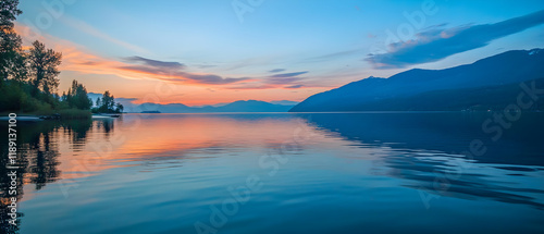 Serene paddleboarding on a calm lake. Relaxing activities on tranquil waters. Best spots for paddleboarding near me. Benefits of paddleboarding for mindfulness. photo