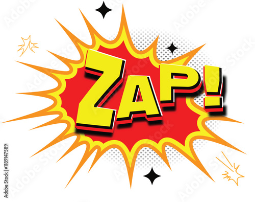 Comic Text Book 'Zap'