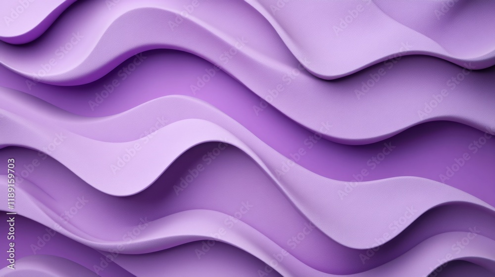 Obraz premium Abstract Purple Waves Background