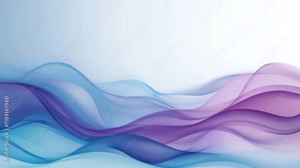 Fototapeta premium Abstract Waves Background
