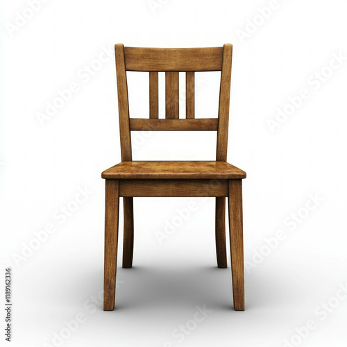 Empty Chair Isolated
