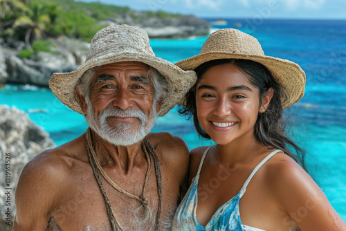 Hispanic Family Vacation