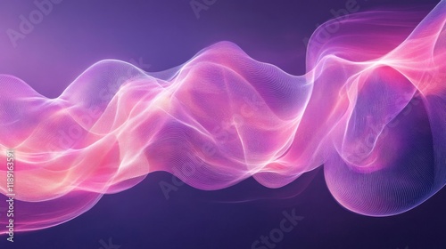 Abstract Neon Waves