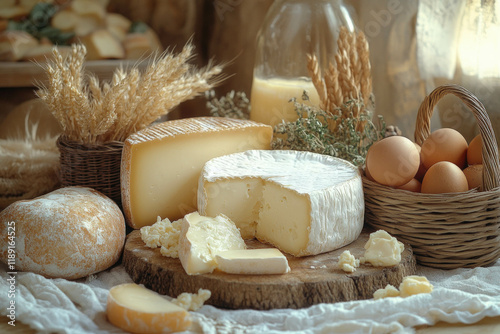Milk, Cheese And Eggs As In...