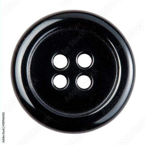 Shirt Button Isolated