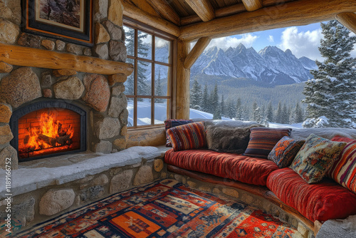 Ski Cabin Interior