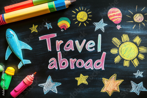 Travel Abroad Text Written ...