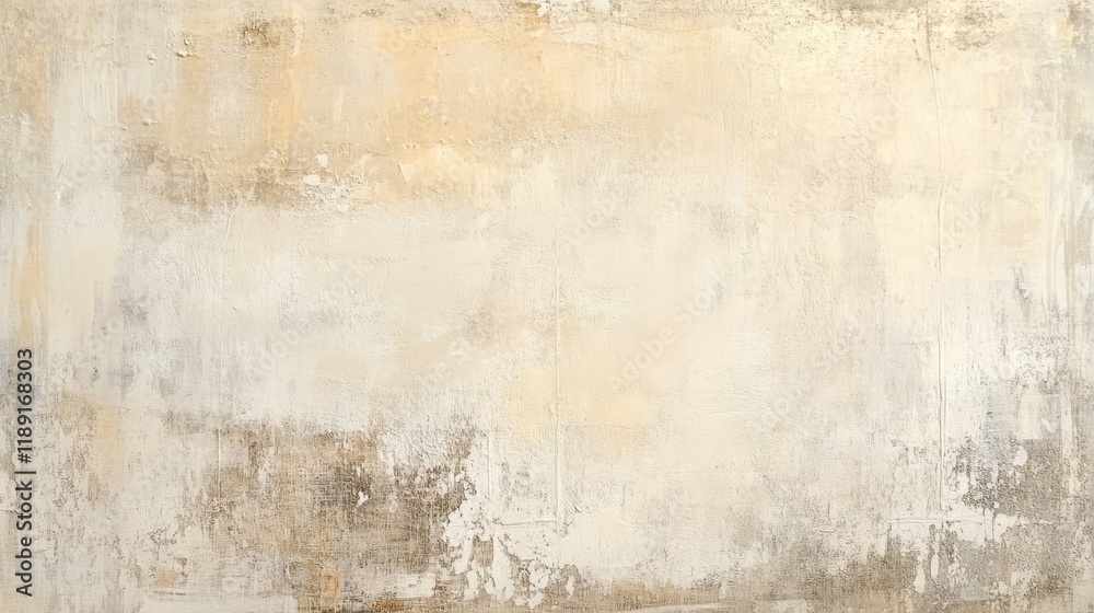 Fototapeta premium Tranquil Beige Gradient - Modern Abstract Simplicity with Textured Tones
