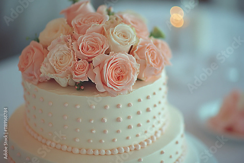 Wedding Cake Top View