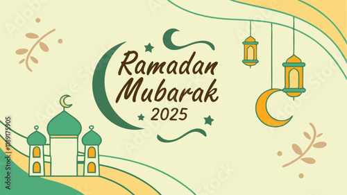 Ramadan Kareem 2025 Banner