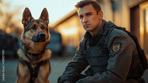K-9 unit training infographic highlighting detailed protocols for dog and handler coordination in law enforcement settings