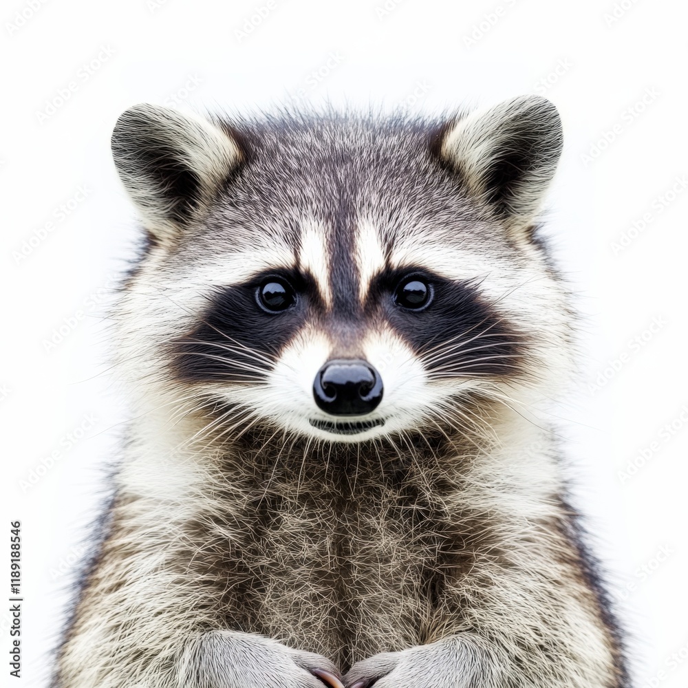 Fototapeta premium Close up of a raccoon