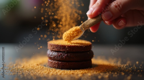 Golden Glitter Dessert Finale