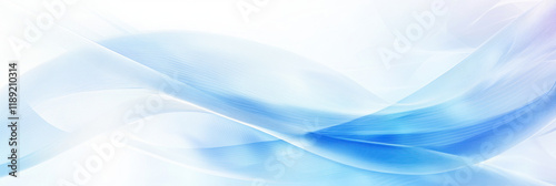 Soft blue waves create serene and calming background, perfect for various design projects. gentle flow and light transparency evoke sense of tranquility and elegance