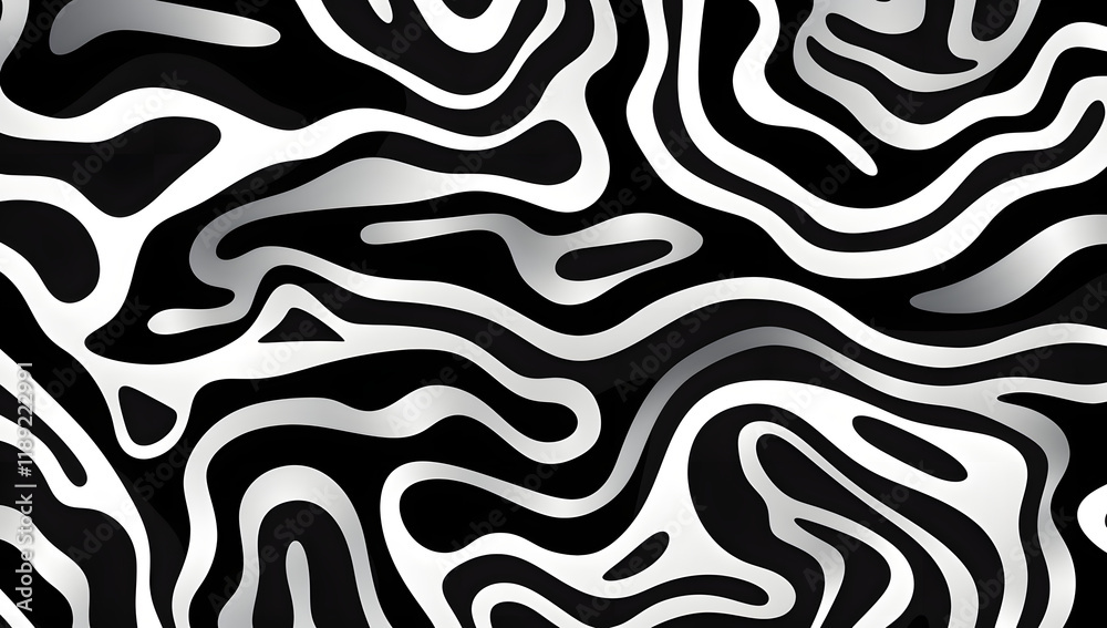 A Zebra skin maze pattern A Zebra skin maze pattern
