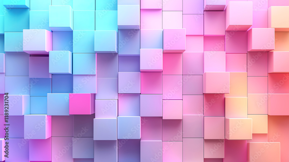 Colorful abstract blocks create a vibrant geometric pattern in a digital art piece showcasing creativity and design Colorful abstract blocks create a vibrant geometric pattern in a digital art piece showcasing creativity and design