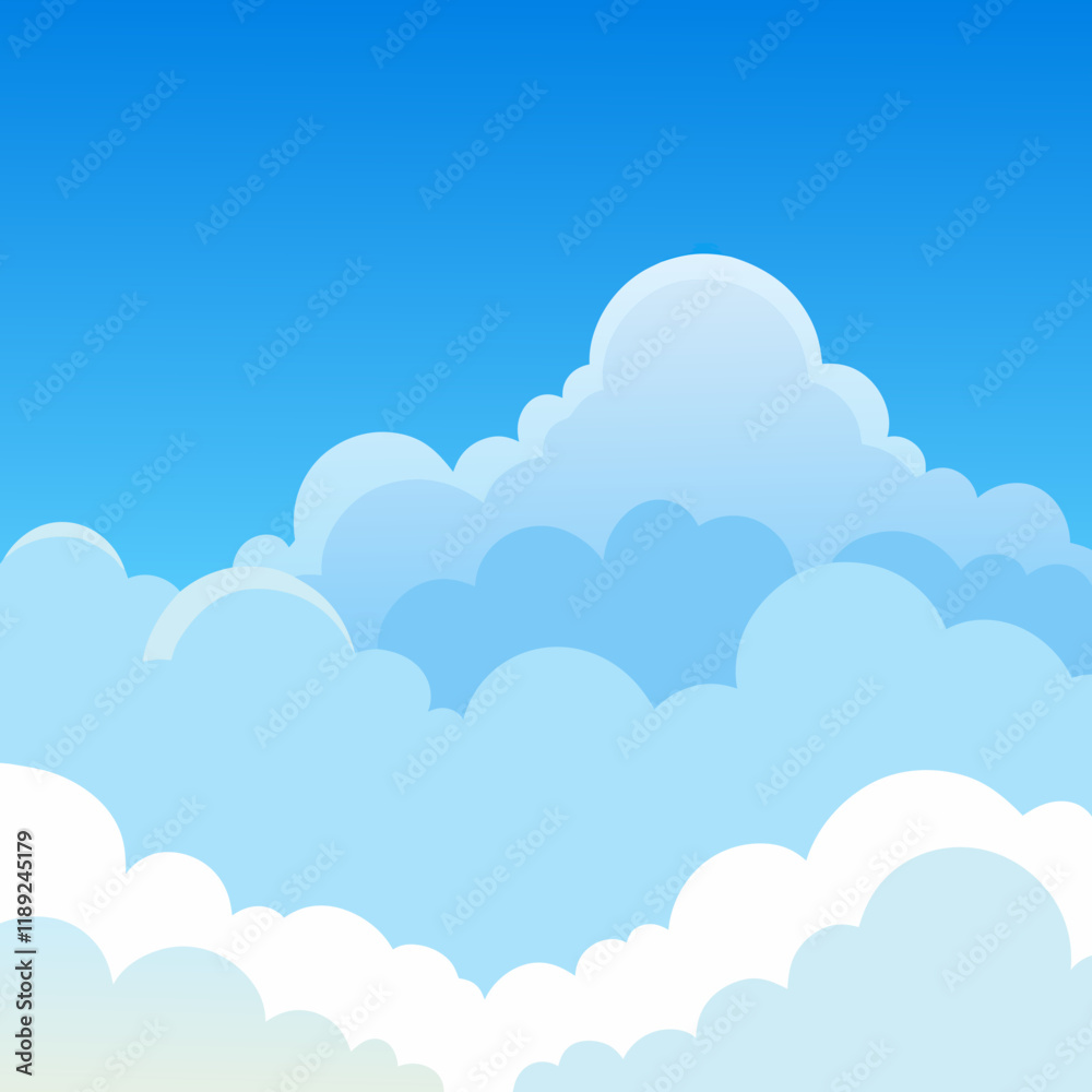 clouds in the sky icon