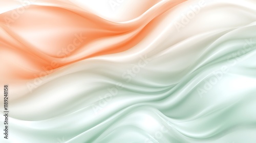 Abstract Pastel Waves Soft Color Gradient Design