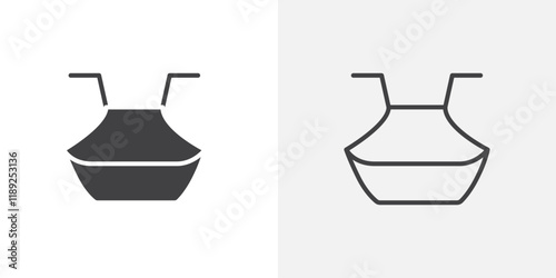 Booster car seat icon flat and simple set design