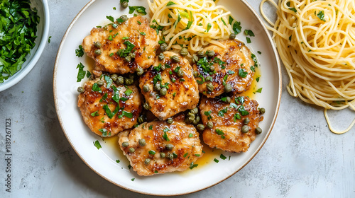 Chicken Piccata with Lemon Butter Sauce and Capers