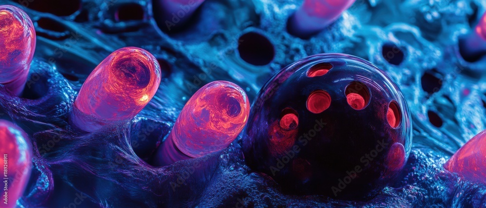 a microscopic view of coral polyps a microscopic view of coral polyps