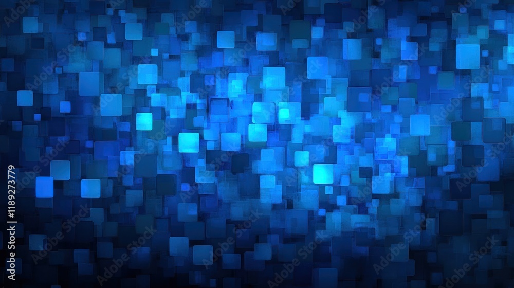 Abstract blue square graphic design background. Abstract blue square graphic design background.