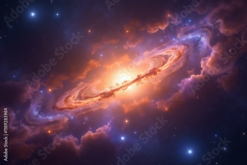Vibrant Nebulae and Starlit Depth