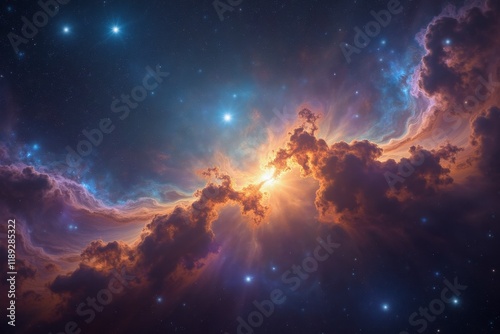 Vibrant Nebula and Stellar Showcase