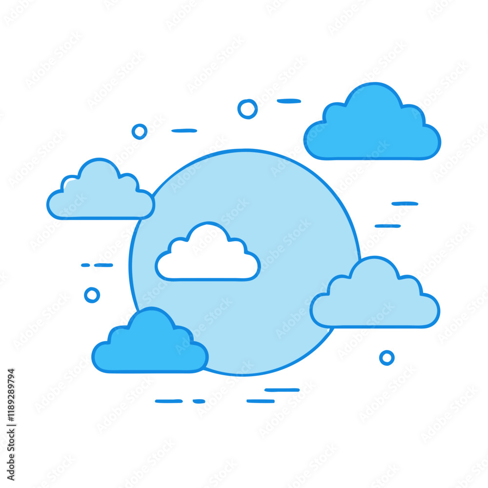 blue skies vector icon, blue skies vector illustration - simple illustration of blue skies, perfect for logos,and blue skies -themed designs. blue skies vector icon, blue skies vector illustration - simple illustration of blue skies, perfect for logos,and blue skies -themed designs.